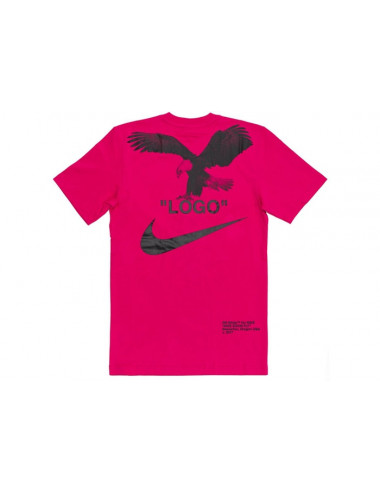 OFF-WHITE x Nike NRG A6 Tee Pink Rush/Black