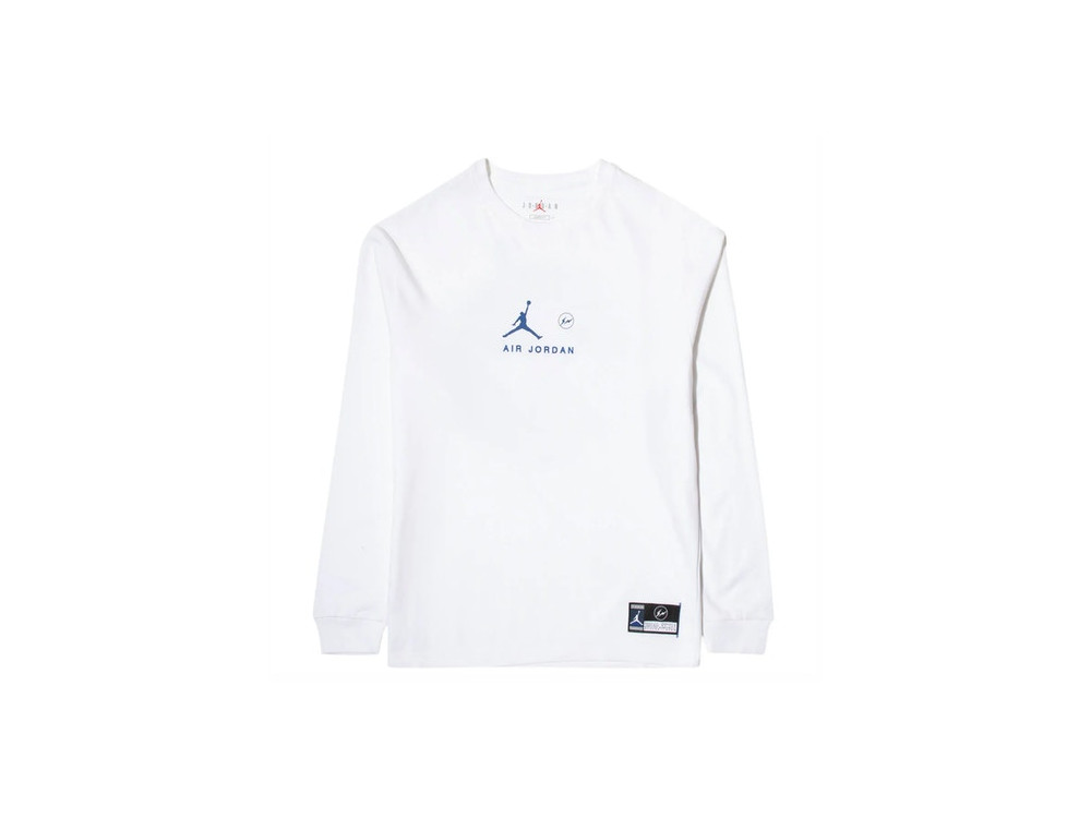 Jordan x Fragment L S T Shirt Platinum Tint