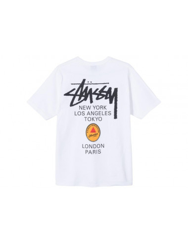 Stussy x Martine Rose World Tour Collection T Shirt White