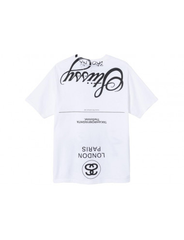 Stussy x Takahiro Miyashita The Soloist World Tour Collection T Shirt White